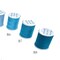 200 Yards Blue Colored Polyester Thread Small Spool for Multi Purpose Projects